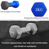 Picture of Portzon Set of 2 Neoprene Dumbbell Hand Weights, Anti-Slip, Anti-roll