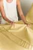 Picture of Full Size Sheet Set - 4 Piece - Hotel Luxury Bed Sheets - Extra Soft - Deep Pockets - Easy Fit - Breathable & Cooling Sheets - Wrinkle Free - Comfy - Yellow Bed Sheets - Fulls Sheets - 4 PC