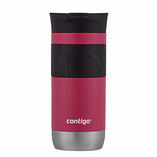 Picture of Contigo Snapseal Insulated Travel Mug, 16 oz, Dragon Fruit