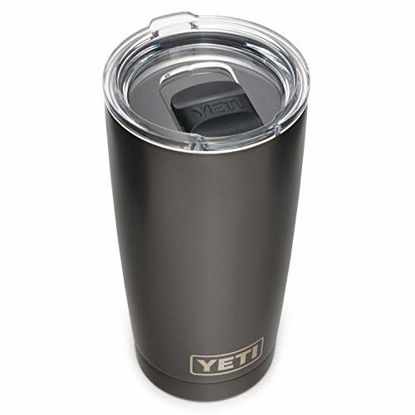 Picture of YETI Rambler 20 oz Tumbler, Stainless Steel, Vacuum Insulated with MagSlider Lid, Graphite