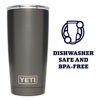 Picture of YETI Rambler 20 oz Tumbler, Stainless Steel, Vacuum Insulated with MagSlider Lid, Graphite