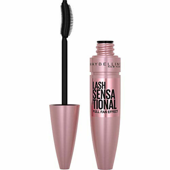 Picture of Maybelline Lash Sensational Washable Mascara, Blackest Black, 0.32 fl; Oz; (Packaging May Vary)