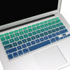 Picture of Batianda New Ombre Color Keyboard Cover Protector Silicone Skin for MacBook Air 13" MacBook Pro 13" 15" 17" (with or w/Out Retina Display) - Gradient Green