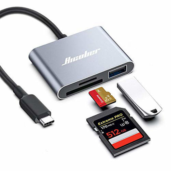  USB C SD Card Reader, Camera Memory Card Reader USB C
