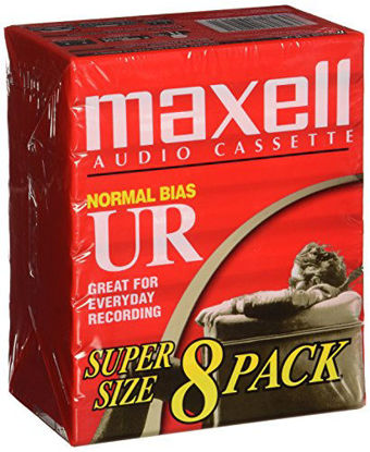 Picture of Maxell 109085 Brick Packs Optimally Designed for Voice Recording, Low Noise Surface with 60 Min Recording Time Per Tape