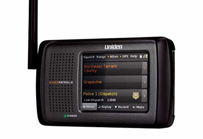 Picture of Uniden HomePatrol-2 Color Touchscreen Simple Program Digital Scanner, TrunkTracker V and S,A,M,E, Emergency/Weather Alert, APCO P25 Phase 1 and 2! Covers USA and Canada, Quick Record and Playback
