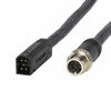 Picture of Humminbird 720074-1 AS EC QDE 700 Series Ethernet Adapter Cable Black, 30 Feet