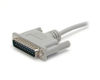 Picture of StarTech.com 10 ft Cross Wired DB9 to DB25 Serial Null Modem Cable - F/M - Null Modem Cable - DB-9 (F) to DB-25 (M) - 10 ft - SCNM925FM
