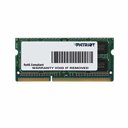 Picture of Patriot 1.35V 8GB DDR3 1600MHz PC3-12800 CL11 SODIMM Memory PSD38G1600L2S