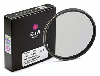 Picture of B + W Circular Polarizer Kaesemann - Standard Mount (F-PRO), HTC, 16 Layers Multi-Resistant Coating, Photography Filter, 82 mm