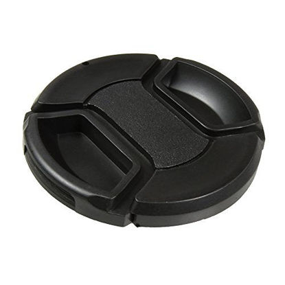Picture of CamDesign 49MM Snap-On Front Lens Cap/Cover Compatible with Canon, Nikon, Sony, Pentax, Samsung, Panasonic, Fujifilm, Olympus all DSLR lenses