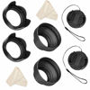 Picture of Veatree 55mm and 58mm Lens Hood Set Compatible with Nikon D3400 D3500 D5300 D5500 D5600 D7500 DSLR Camera with AF-P DX NIKKOR 18-55mm f/3.5-5.6G VR, AF-P DX NIKKOR 70-300mm f/4.5-6.3G ED Lenses