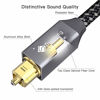 Picture of Optical Audio Cable [3M/10ft] - Suplong 24K Gold-Plated Digital Optical Audio Toslink Cable for [S/PDIF] LG/Samsung/Sony/Philips Sound Bar, Smart TV, Home Theater, PS4, Xbox & Playstation (10 Feet)