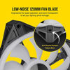 Picture of Corsair QL Series, Ql120 RGB, 120mm RGB LED Fan, Triple Pack with Lighting Node Core