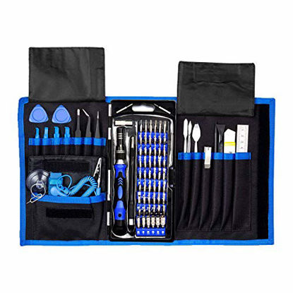 Picture of Precision Computer Repair Tool Kit, Professional Electronic Screwdriver Set, with a Small Torx Screwdriver, Suitable for Laptop, MacBook, iMac, PC, Cell Phone, iPhone and Other Electronics Maintenance