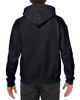 Picture of Gildan Men's Fleece Hooded Sweatshirt, Style G18500, Black, Large