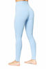 Picture of Sunzel Workout Leggings for Women, Squat Proof High Waisted Yoga Pants 4 Way Stretch, Buttery Soft Light Blue