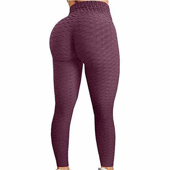  Lykmera Famous TikTok Leggings, High Waist Yoga Pants for  Women, Booty Bubble Butt Lifting Workout Running Tights : Clothing, Shoes &  Jewelry