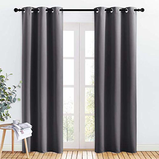 GetUSCart- NICETOWN Bedroom Curtains Blackout Drapery Panels