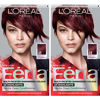 Picture of L'Oreal Paris Feria Multi-Faceted Shimmering Permanent Hair Color, 41 Crushed Garnet, Pack of 2 Hair Dye