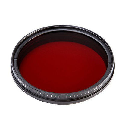 Picture of Fotga 46mm Six-in-One Adjustable Infrared IR Pass X-Ray Lens Filter 530nm to 750nm