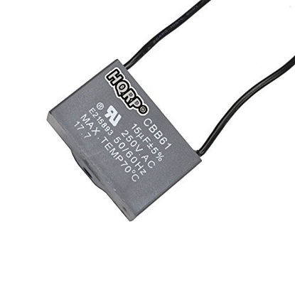 Picture of HQRP Capacitor compatible with Hampton Bay Ceiling Fan 15uf 2-Wire