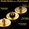 Picture of Camera Shutter Button (2 Pack/Gold) Upscale and Delicate Soft Shutter Release Button