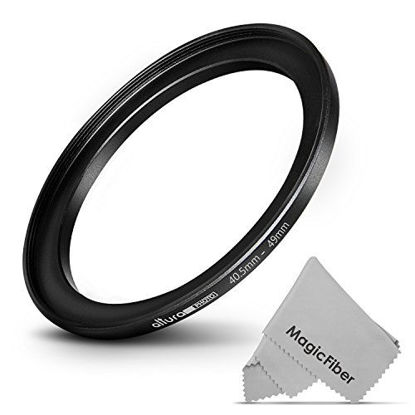 Picture of GOJA Altura Photo 40.5-49MM Step-Up Ring Adapter (40.5MM Lens to 49MM Filter or Accessory) + Premium MagicFiber Cleaning Cloth