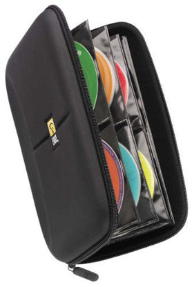 Picture of Case Logic CDE-48 48 Capacity Heavy Duty CD Wallet, Black