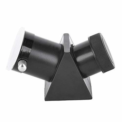 Picture of Diagonal Mirror, 5P0081 Black Refraction Astronomical Telescope Accessory 0.965 Inch 45° Diagonal Mirror for Astronomy Terrestrial Observation