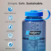 Picture of Nalgene Tritan Wide Mouth BPA-Free Water Bottle, Purple w/ White Cap, 32-Ounces