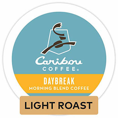 Picture of Caribou Coffee Daybreak Morning Blend, Single-Serve Keurig K-Cup Pod, Light Roast Coffee, 24 Count
