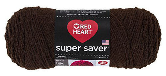 Picture of Red Heart Super Saver Yarn, Coffee