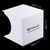 Picture of PULUZ Photo Studio Box with LED Light, 20cm Mini Portable Photography Lighting Tent Kit, White Foldable Shooting Softbox with 2x20 Lights + 6 Backdrops for Product Display