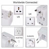 Picture of Travel Adapter, Worldwide All in One Universal Power Adapter AC Plug International Wall Charger with Dual USB Charging Ports for US EU UK AUS Europe Cell Phone (White)