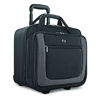 Picture of Solo New York Bryant Rolling Laptop Bag, Black/Grey, 14" x 16.8" x 5"