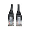 Picture of Tripp Lite Cat5e 350MHz Snagless Molded Patch Cable (RJ45 M/M) - Black, 25-ft.(N001-025-BK)