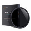 Picture of K&F Concept 72mm ND Fader Variable Neutral Density Adjustable ND Filter ND2 to ND400 for Canon 7D 60D 70D 500D for Nikon D7000 D600 D300 D800 D7100 for Sony A77 NEX 5 DSLR Cameras + Lens Cleaning Cloth