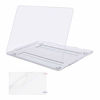 Picture of MOSISO MacBook Pro 13 inch Case 2020 2019 2018 2017 2016 Release A2338 M1 A2289 A2251 A2159 A1989 A1706 A1708, Plastic Hard Shell&Screen Protector Compatible with MacBook Pro 13 inch, Crystal Clear