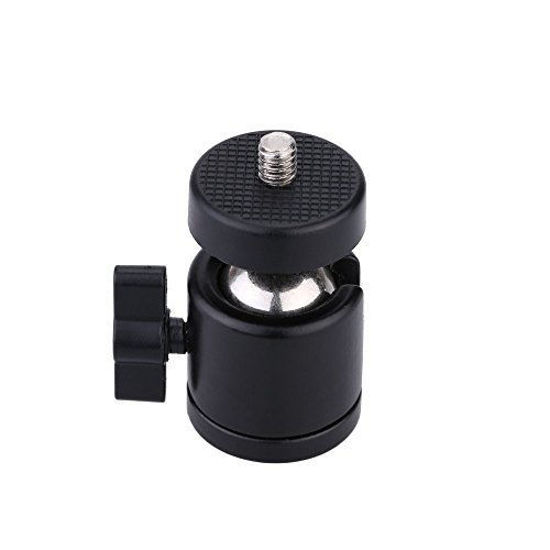 Picture of AKOAK 1/4" Swivel Mini Ball Head Screw Tripod Mount for DSLR Camera Camcorder Light Bracket