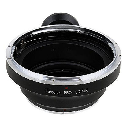 Picture of Fotodiox Pro Lens Mount Adapter - Bronica SQ (SQ-A, SQ-Am, SQ-Ai, SQ-B) Lens to Nikon F-Mount SLR/DSLR Camera Body