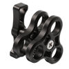 Picture of Run Shuangyu 3 Hole Ball Clamp Mount for Underwater Diving Housing Video Sport GoPro Camera Arm Tray Light