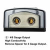 Picture of Freajoin 0/2/4 AWG Gauge Power Distribution Block 1/0 Gauge in - 2 x 4 Gauge Out