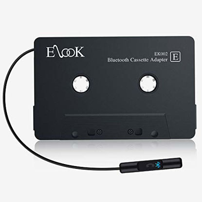 Picture of Car Cassette Audio Receiver, Bluetooth Cassette Tape Adapter with Calling Function, Black