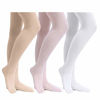 Picture of STELLE Girls' Ultra Soft Pro Dance Tight/Ballet Footed Tight (Toddler/Little Kid/Big Kid), BP+WT+SK, M