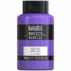 Picture of Liquitex Basics Acrylic Paint, 13.5-oz Bottle, Brilliant Purple, 13 Fl