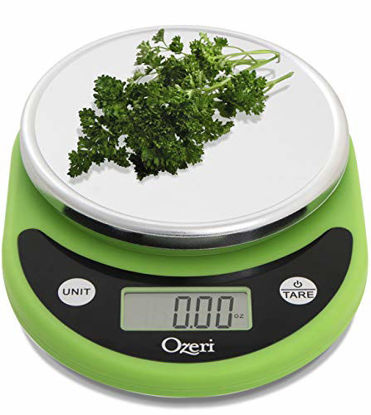 Picture of Ozeri Pronto Digital Multifunction Kitchen and Food Scale, Compact, Lime Green