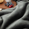 Picture of Bedsure Sherpa Fleece Blanket Twin Size Dark Grey Plush Blanket Fuzzy Soft Blanket Microfiber