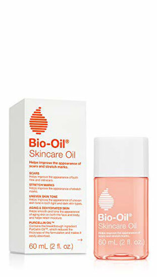 Bio-Oil Skincare Body Oil, Serum for Scars and Stretchmarks, Face  Moisturizer Dry Skin, Non-Greasy, Dermatologist Recommended,  Non-Comedogenic, For