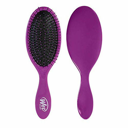 Wet Brush Speed Dry Hair Brush - Purple - Exclusive Intelliflex Bristles -  Vented Design Speeds Dry Time While Contouring To The Scalp For Comfort -  For Women Men Wet And Dry